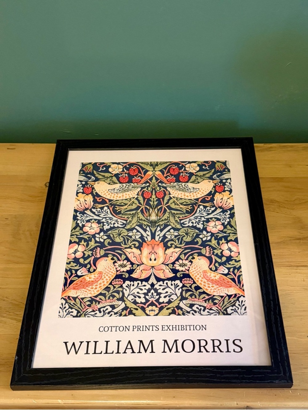 Set 3 William Morris Framed Prints Cottagecore Wall Art 12x12 - Picture 3 of 8